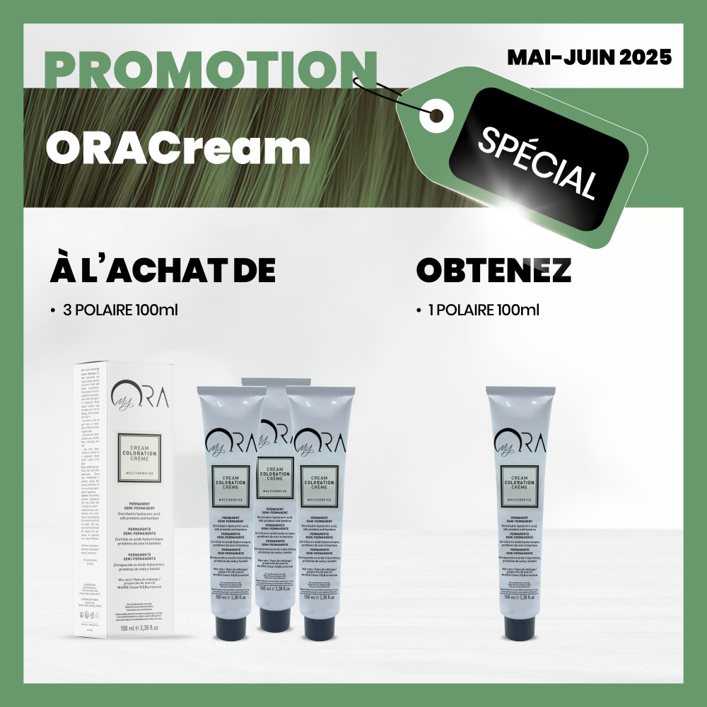 Promo ORACream hors Québec / Outside Québec