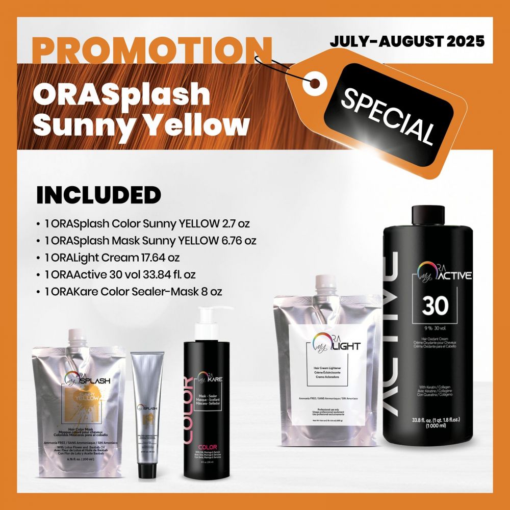 Promo ORASPlash Yellow Hors québec/ Outside Québec