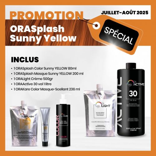 Promo ORASPlash Yellow Hors québec/ Outside Québec