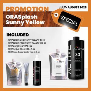 Promo ORASPlash Yellow Hors québec/ Outside Québec